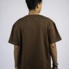 mkhalef fire tshirt - brown