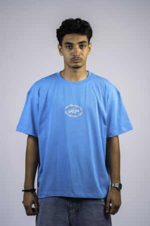 basic blue tshirt