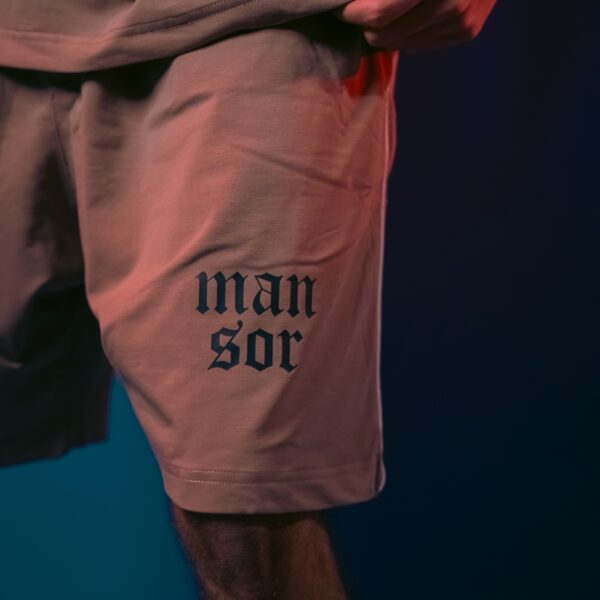 Mkhalef x mansor - brown set